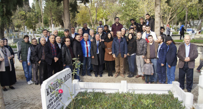 Erkan Ocaklı'ya buruk anma töreni