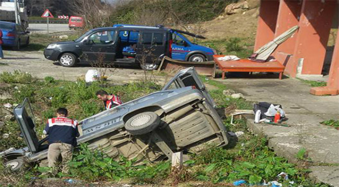 Espiye'de trafik kazası: Bir ölü!