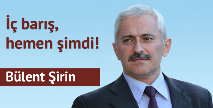 İç barış, hemen şimdi!