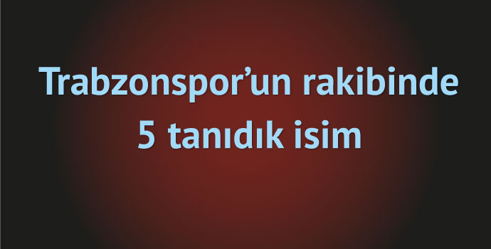 Karabük'te 5 tanıdık futbolcu 