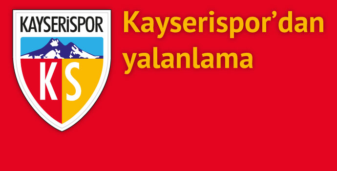 Kayserispor'dan haciz hakkında açıklama