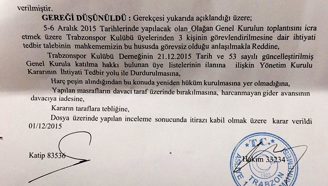 Mahkeme kararını açıkladı!