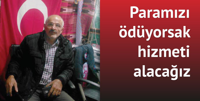 Muhtar AKSA'yı mahalleye sokmadı