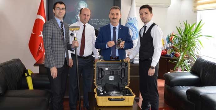Şalpazarı Belediyesi GPS cihazına kavuştu