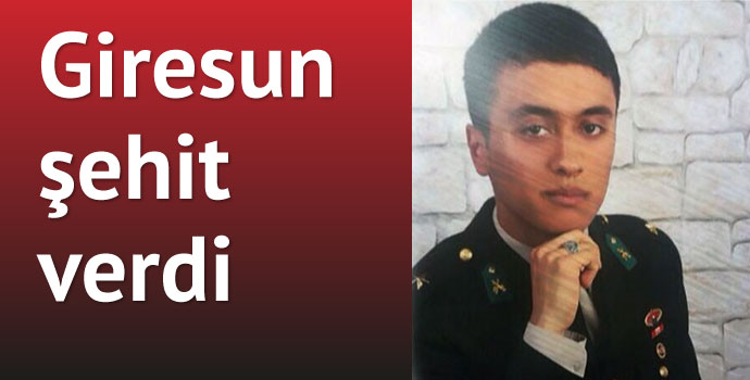 Şehit ateşi Giresun'a düştü!