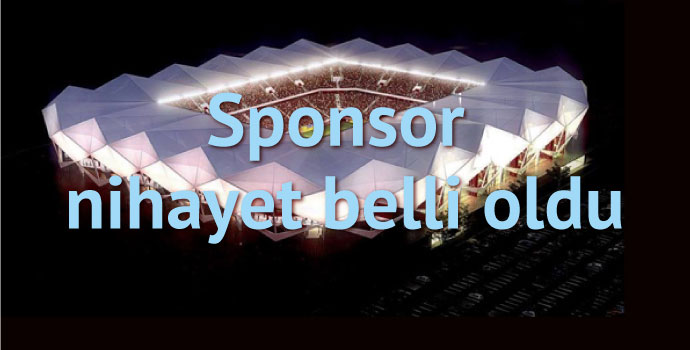 Sponsor nihayet belli oldu