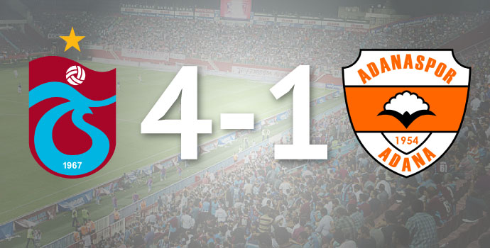 Trabzonspor 4-1 Adanaspor