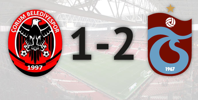Trabzonspor güç bela: 1-2