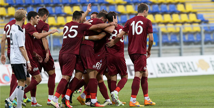 Trabzonspor ilk hazırlık maçını 6-1 kazandı