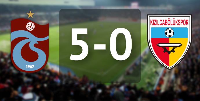Trabzonspor-Kızılcabölükspor / 5-0