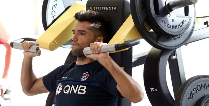 Trabzonspor kuvvet çalıştı