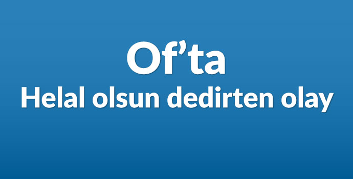 Vakıftan aldığı dul maaşını geri verdi