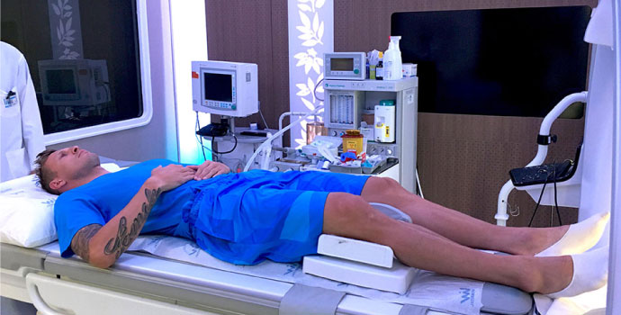 Yeni transfer kontrolden geçti