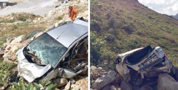 Yoldaki mıcır yüzünden ikinci ölüm