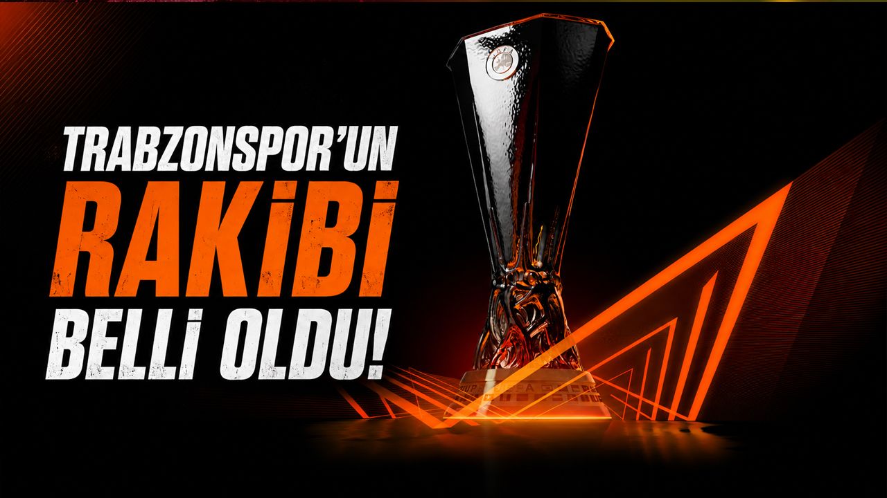 Trabzonspor’un Avrupa Yolundaki Rakibi Belli Oldu!